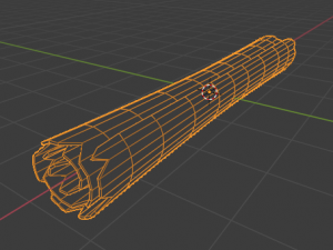 pergamino low poly Modelo 3D