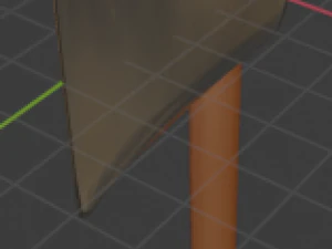 hacha pocos pol&iacute;gonos Modelo 3D