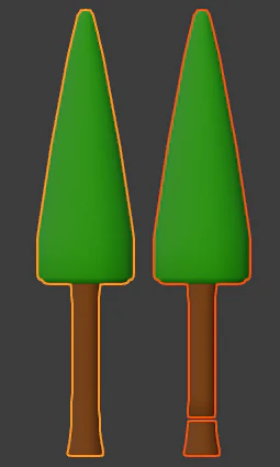 pino pol&iacute;gono bajo Modelo 3D .c4d .max .obj .3ds .fbx .stl .blend 