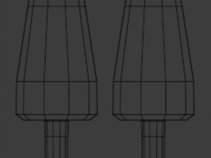low polygon pine Modèle 3D