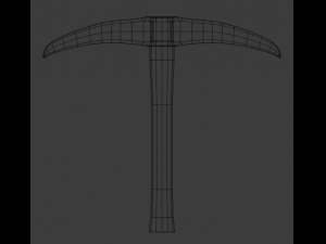 low polygon peak Modelo 3D