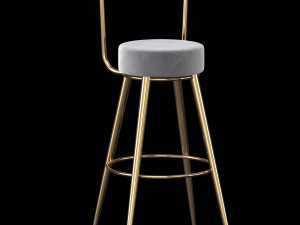 chair table bar 3Dモデル