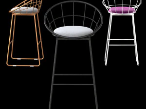 stool bar 3D Model