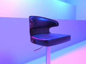 stool bar 3D मॉडल