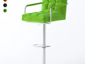 silla bar ecsmoth Modelo 3D