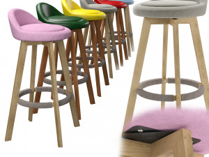ecmarvellous chair bar 3D Model