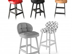 chair bar skillist 3D Model