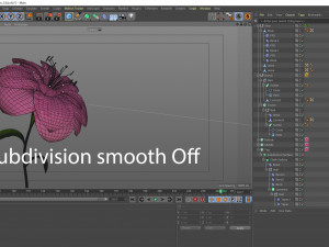 animated flower blooming flower 3D Model