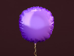 shaped foil balloons 3D Модель