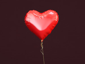 shaped foil balloons 3D Модель