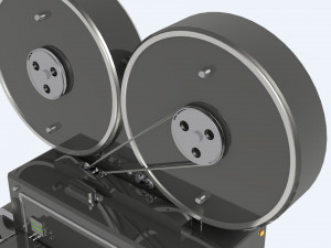 Vintage Movie Camera Detailed Modèle 3D