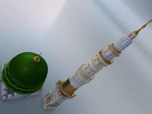 Prophets Mosque Masjid e nabvi Modelo 3D