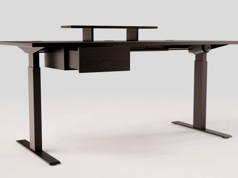 Adjustable Standing Desk 3D Model