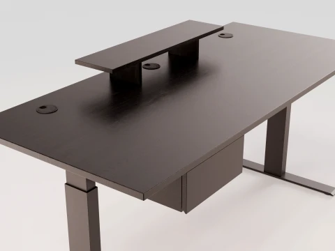 Adjustable Standing Desk 3D Model