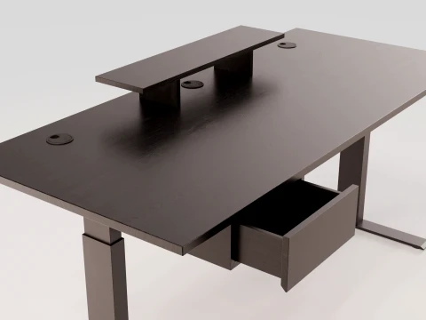 Adjustable Standing Desk 3D Model