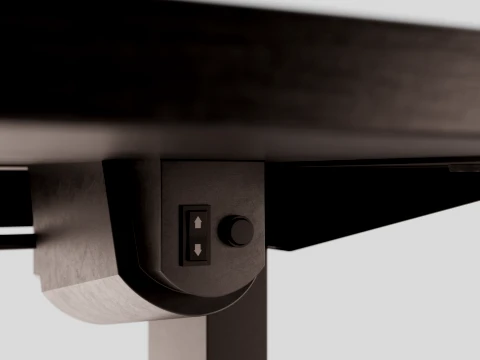 Adjustable Standing Desk 3D Model