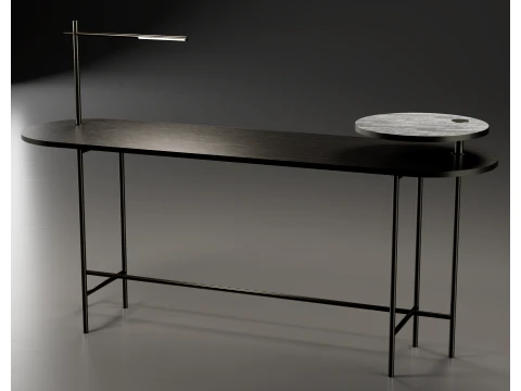 写字台1号 3D 模型