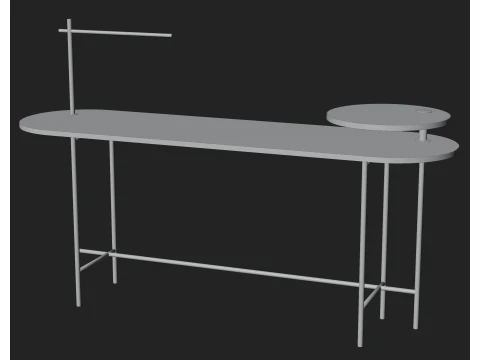 Writing Desk No2 3D Model