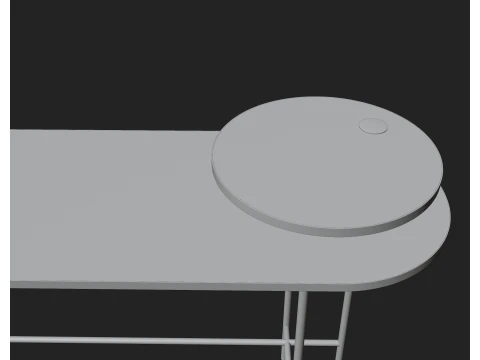 Writing Desk No2 3D Model