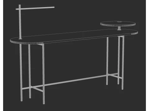 Writing Desk No2 3D Model