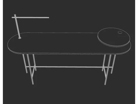 Writing Desk No2 3D Model