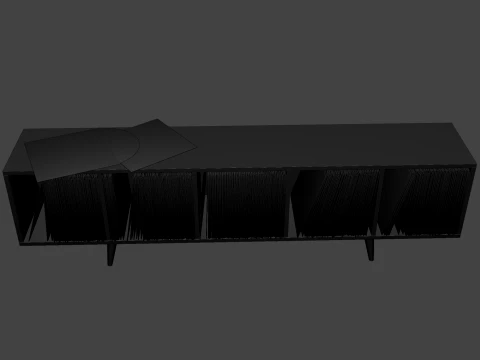 Vinyl Storage No3 3D Model