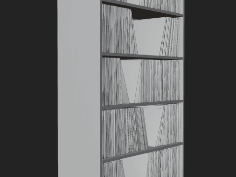 Vinyl Storage No4 3D Model