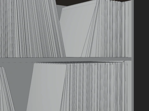 Vinyl Storage No4 3D Model