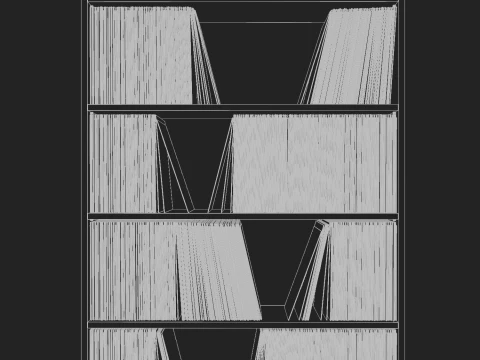 Vinyl Storage No4 3D Model