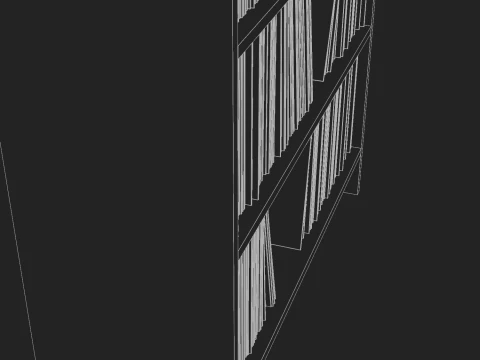 Vinyl Storage No4 3D Model