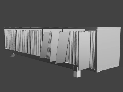 Vinyl Storage No5 3D Model