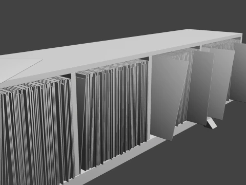Vinyl Storage No5 3D Model