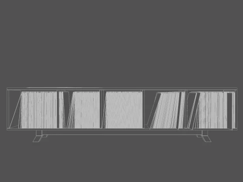 Vinyl Storage No5 3D Model