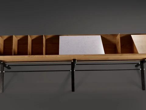 Vinyl Storage No6 3D Model