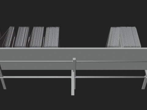 Vinyl Storage No6 3D Model