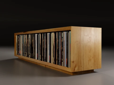 Vinyl Storage No8 3D Model