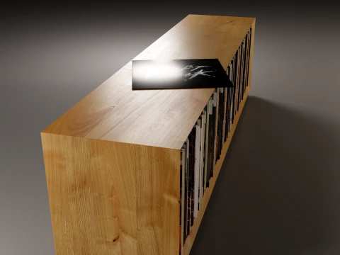 Vinyl Storage No8 3D Model