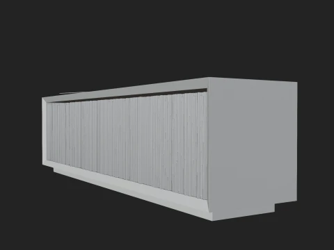 Vinyl Storage No8 3D Model