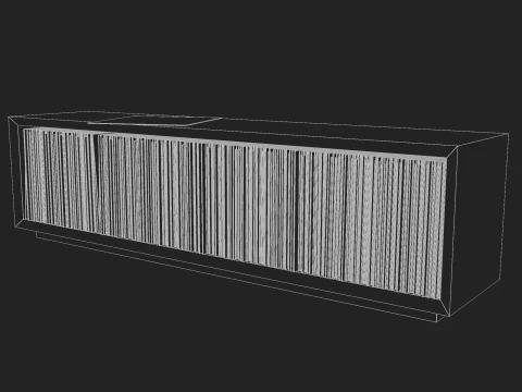 Vinyl Storage No8 3D Model