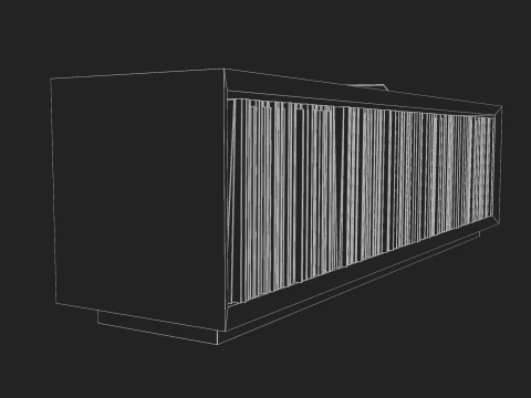 Vinyl Storage No8 3D Model