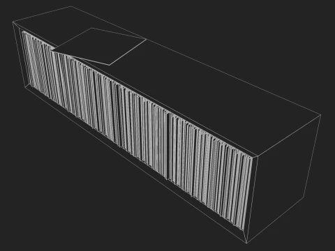 Vinyl Storage No8 3D Model