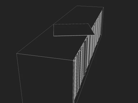 Vinyl Storage No8 3D Model