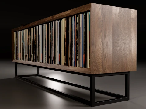 Vinyl Storage No9 3D Model