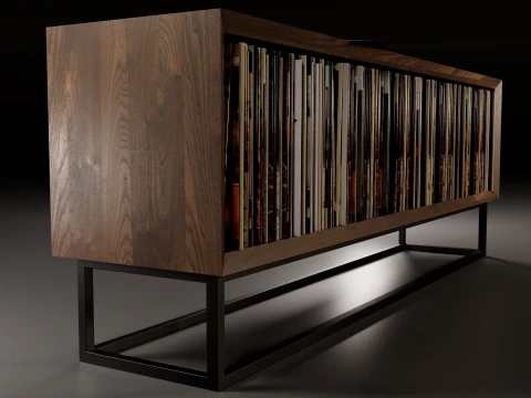 Vinyl Storage No9 3D Model
