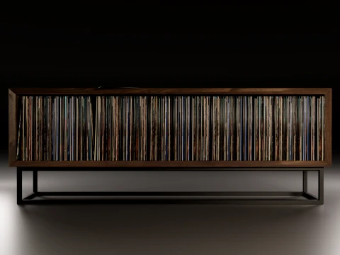 Vinyl Storage No9 3D Model