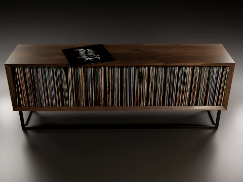 Vinyl Storage No9 3D Model