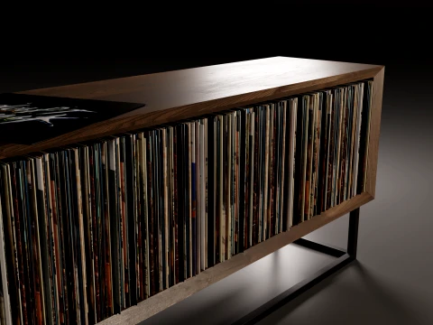 Vinyl Storage No9 3D Model