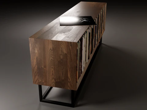 Vinyl Storage No9 3D Model