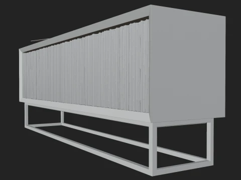 Vinyl Storage No9 3D Model