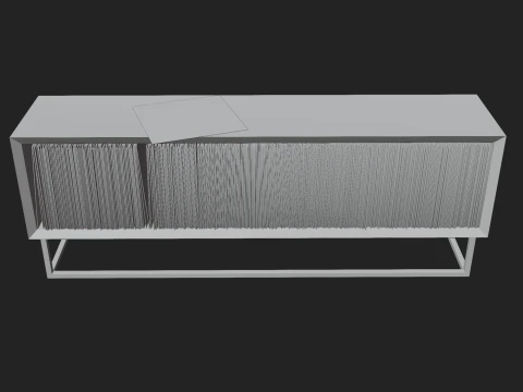 Vinyl Storage No9 3D Model